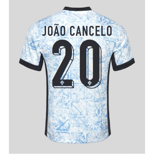 Portugal Joao Cancelo #20 Gostujuci Dres EP 2024 Kratak Rukav